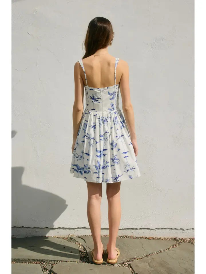 Oceanica Flowy Mini Dress