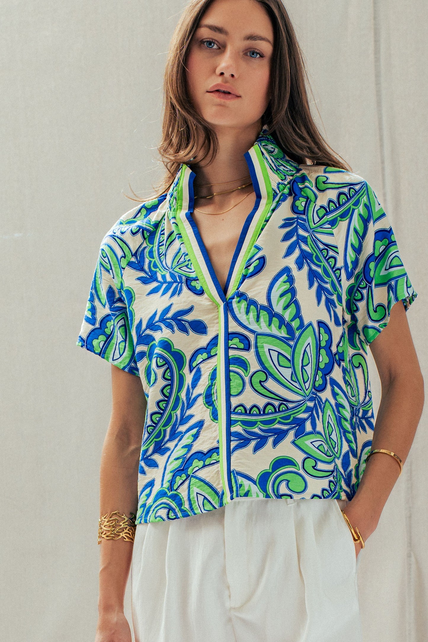 Bold and Breezy Top