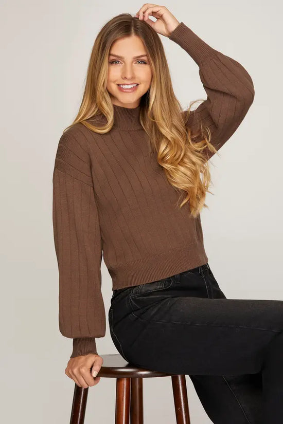 Perfect Mock Neck Sweater