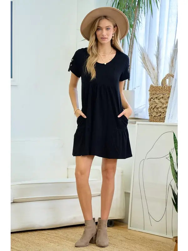 Strap Detail Easy Days Dress
