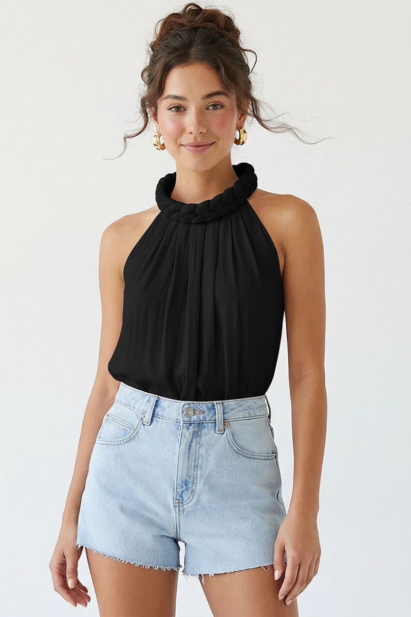 Braid Detail Top