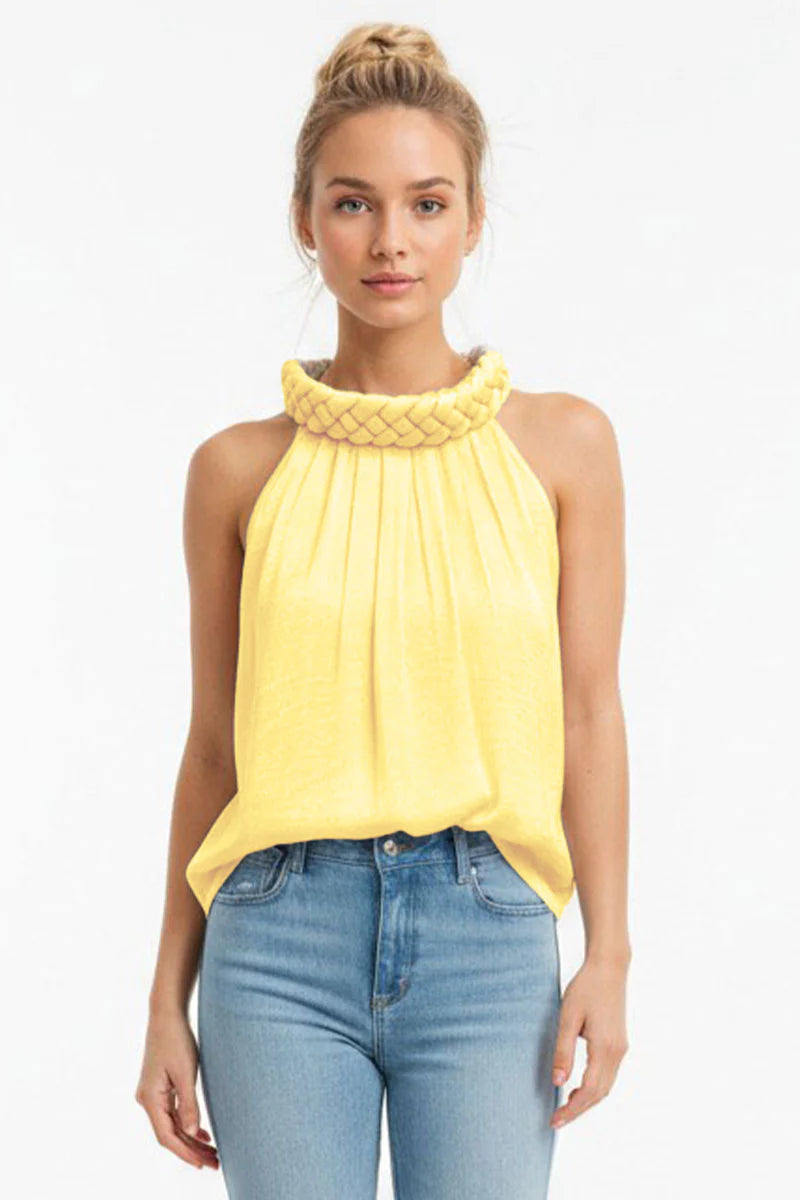 Braid Detail Top