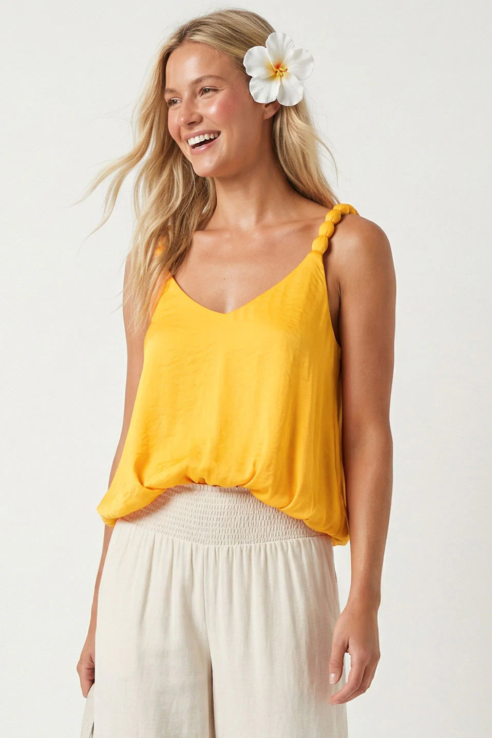 Bubble Hem Tank