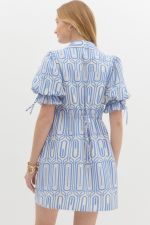 Entro Abstract Mini Dress