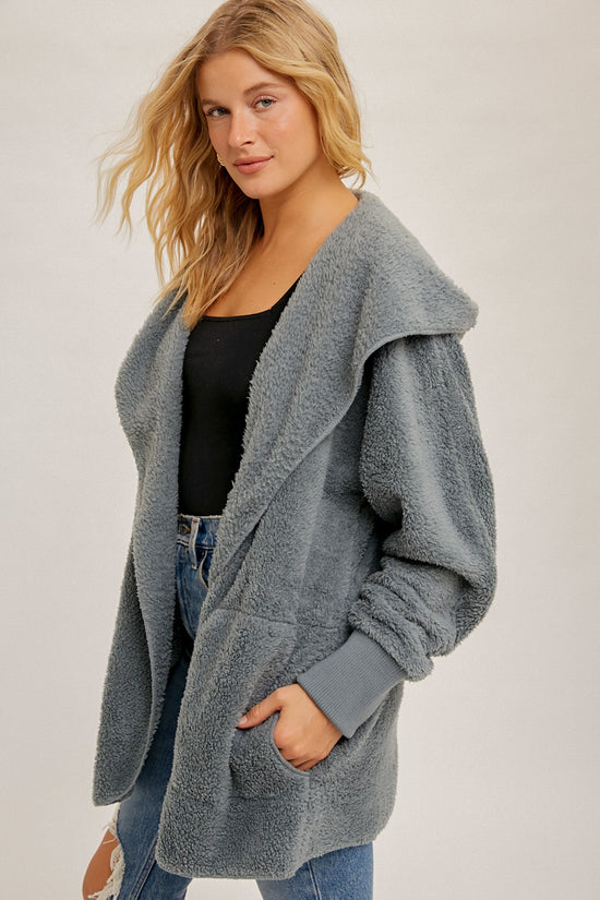 Faux Fur Plush Jacket