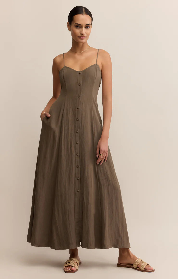 Z Supply Angel Eyes Airy Midi Dress