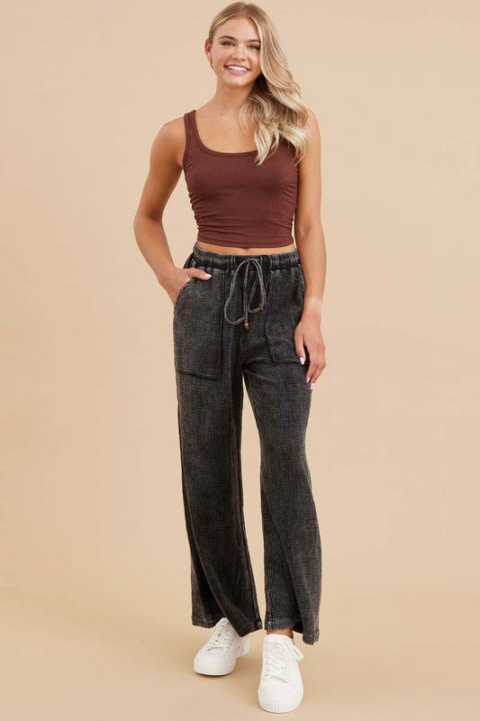 Load image into Gallery viewer, Beach Vibes Wide Leg Pant
