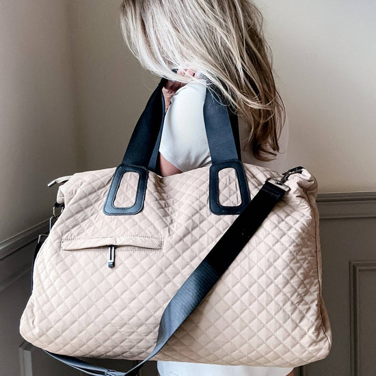 Quilted Weekender Bag