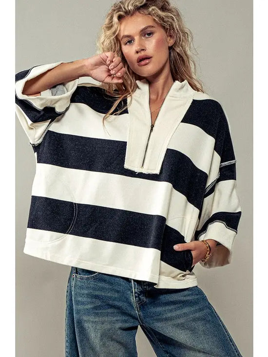 Be Bold Stripe Top