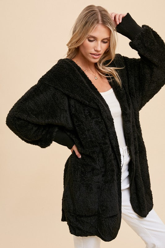 Faux Fur Plush Jacket