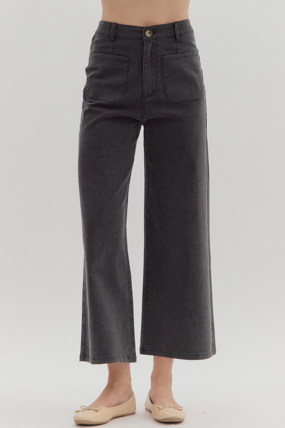 High Waist Ankle Pant