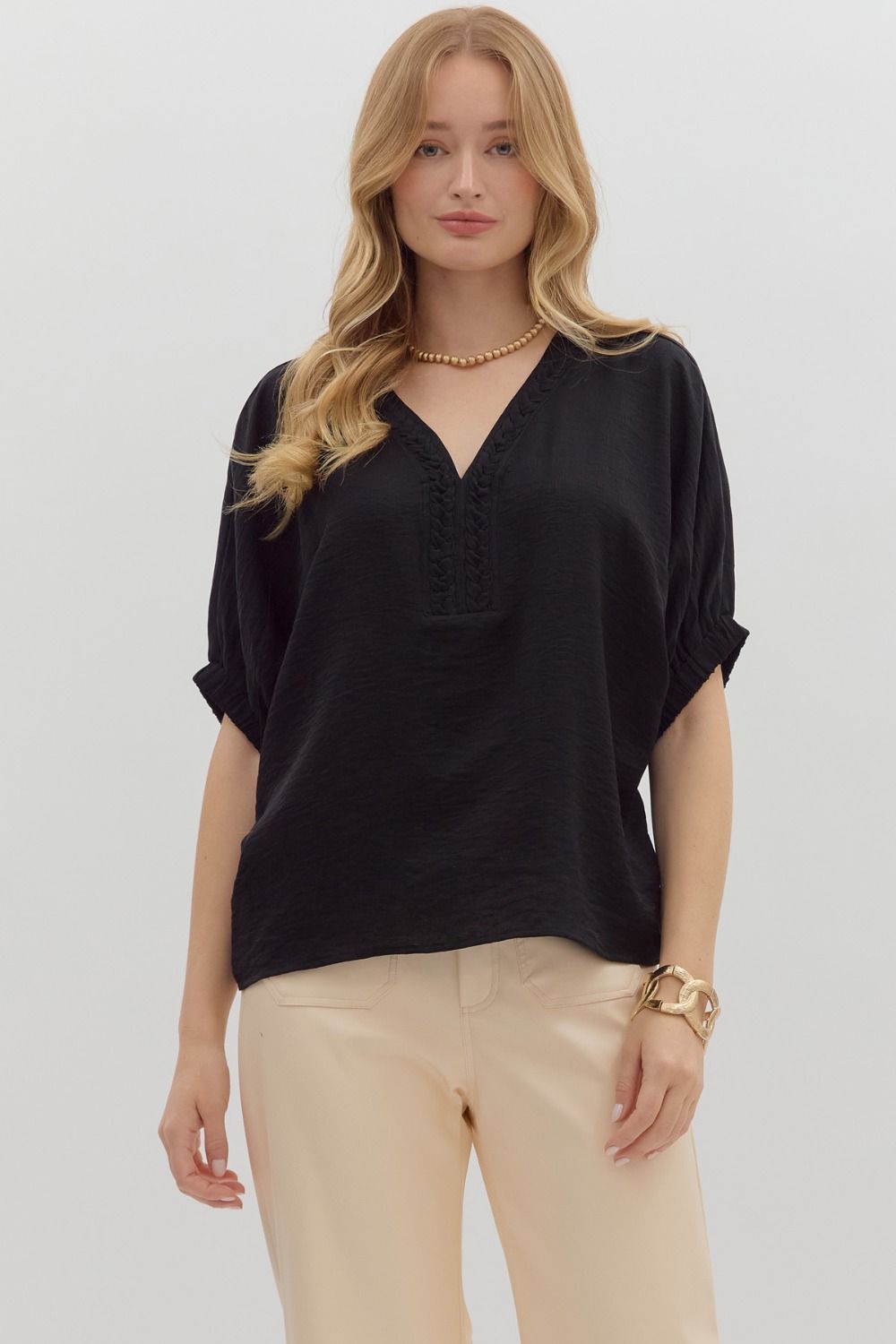 Solid Dolman Top