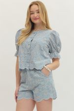 Classy Chambray Set