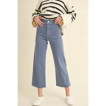 Wide Leg Denim Pant