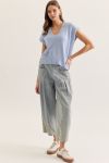 Short Sleeve Knit Sweater