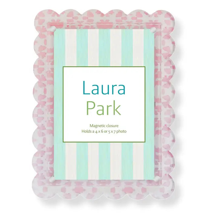 Laura Park Chintz Rose Acrylic Picture Frame