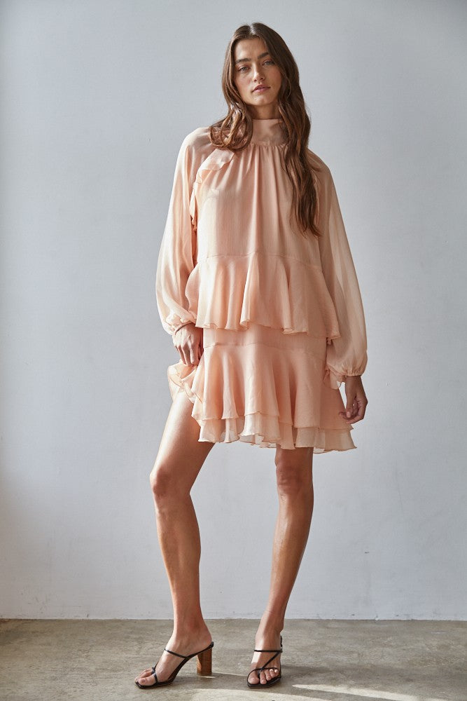 Bebe Doux Ruffle Mock Mini