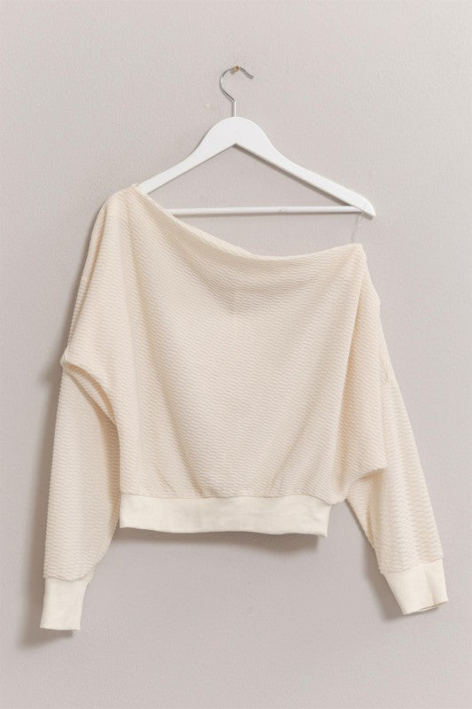 Textured Knit Top