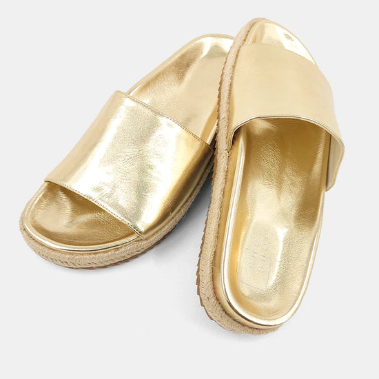 Crisanta Gold Sandal
