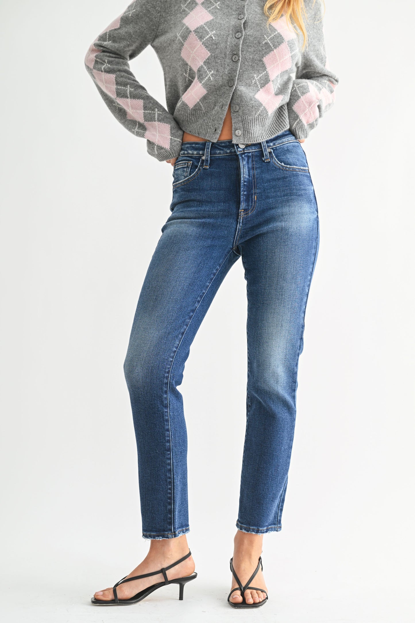 Cropped Pencil Jean