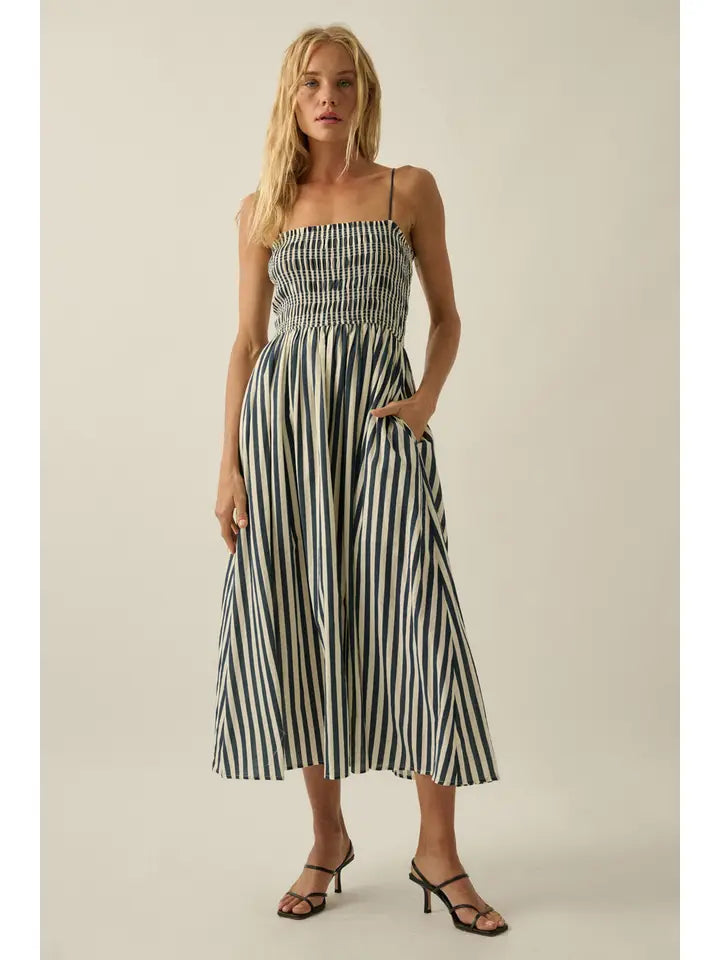Seaside Smocked Midi