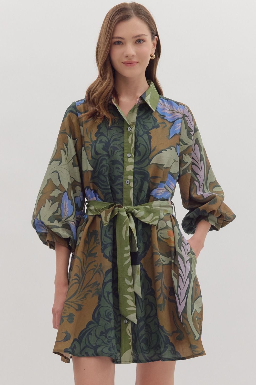 Divine Floral Mini Dress