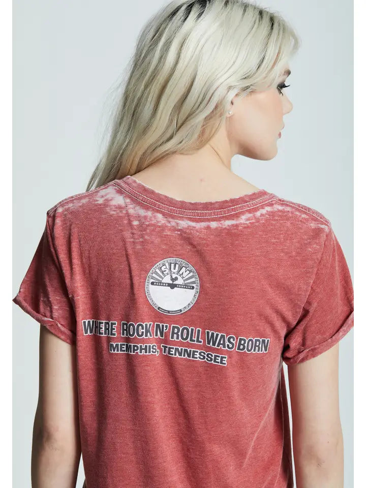 Sun Records X Elvis Burnout Tee
