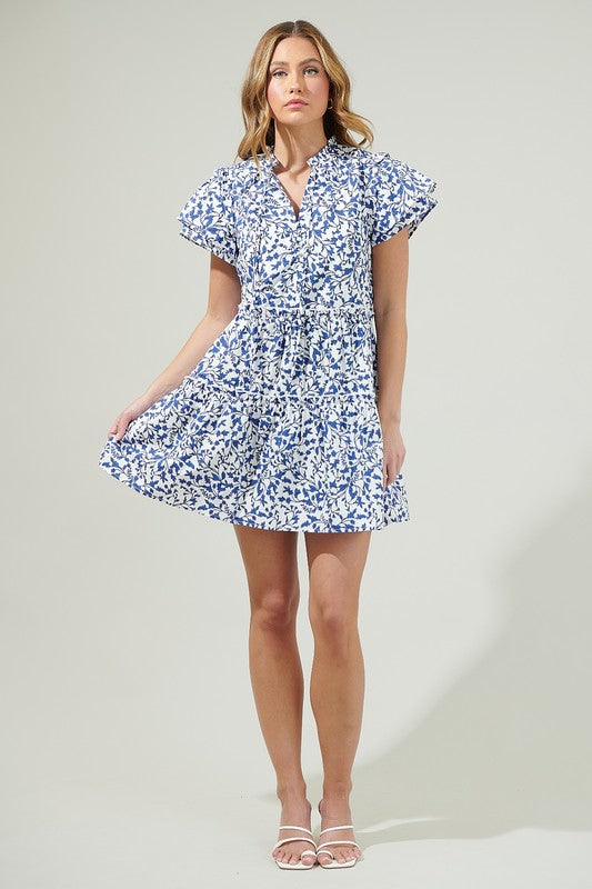 Load image into Gallery viewer, Empire Floral Midi Dress
