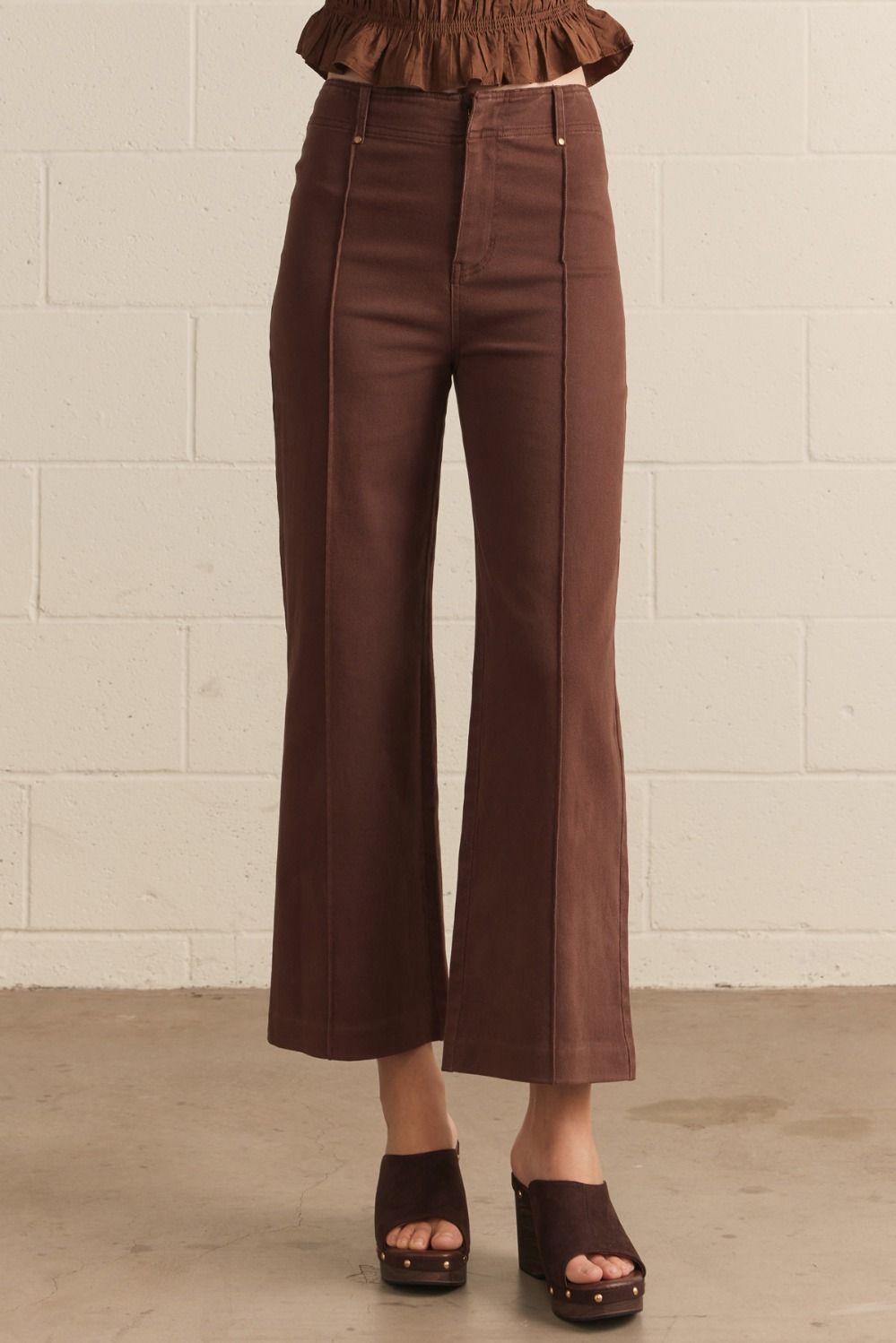 Front Seam Detail Pant