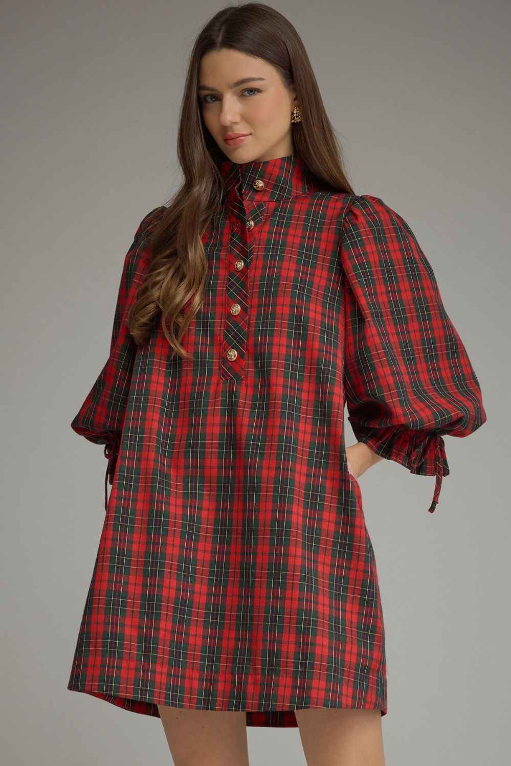 Perfect Plaid Mini Dress
