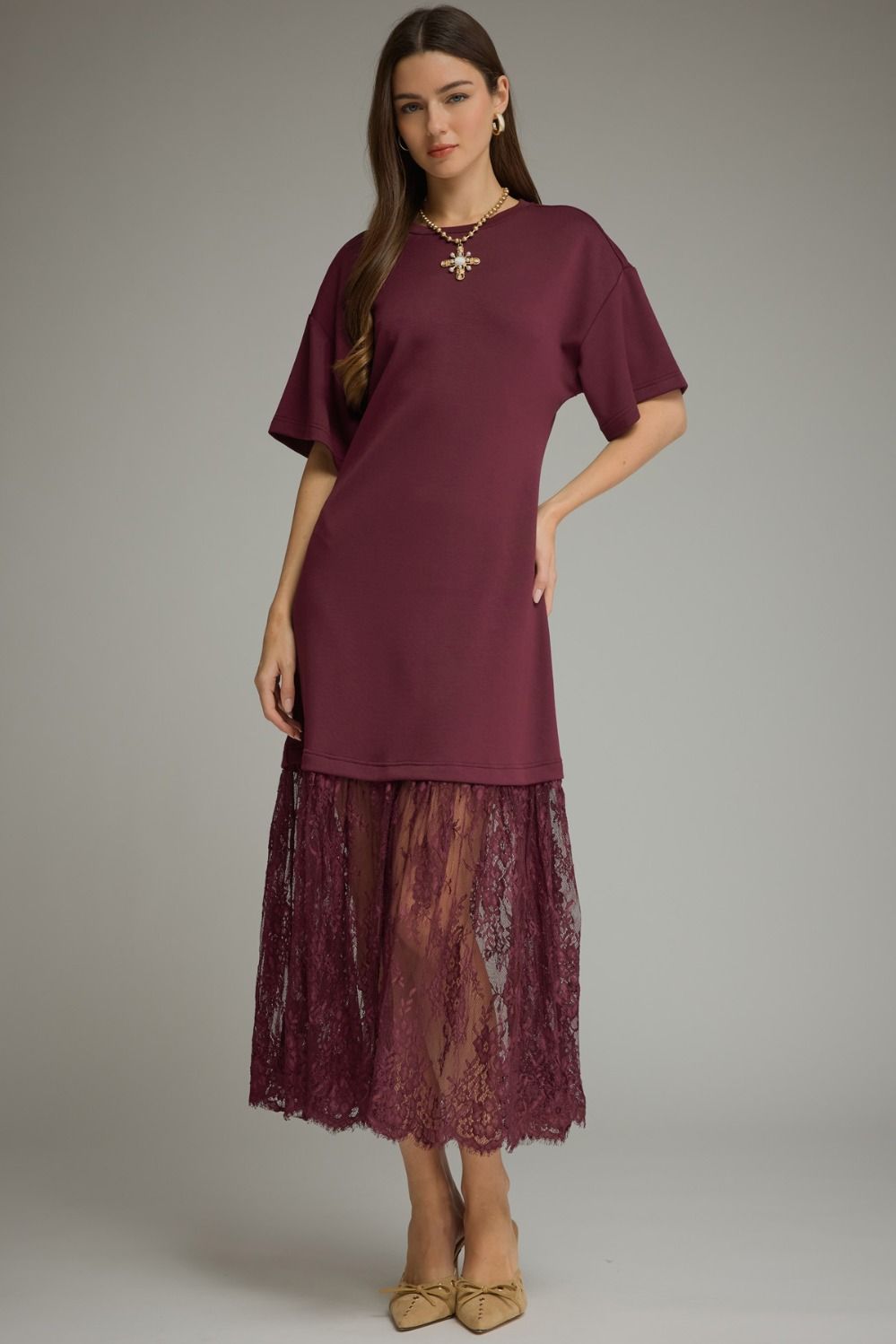 Statement Lace Dress