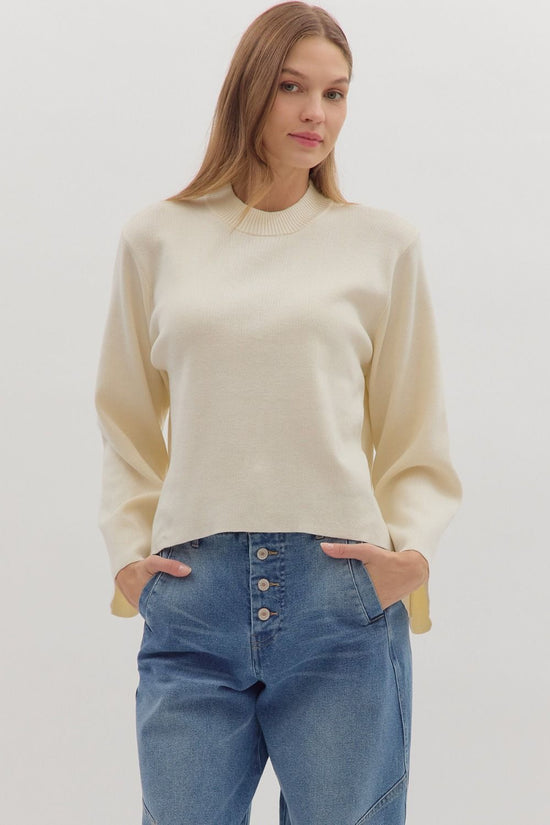 Everyday Wear Mockneck  Sweater