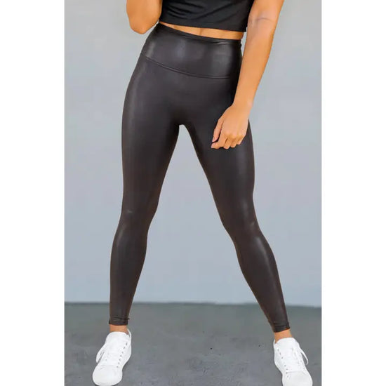 Faux Leather Skinny Leggings