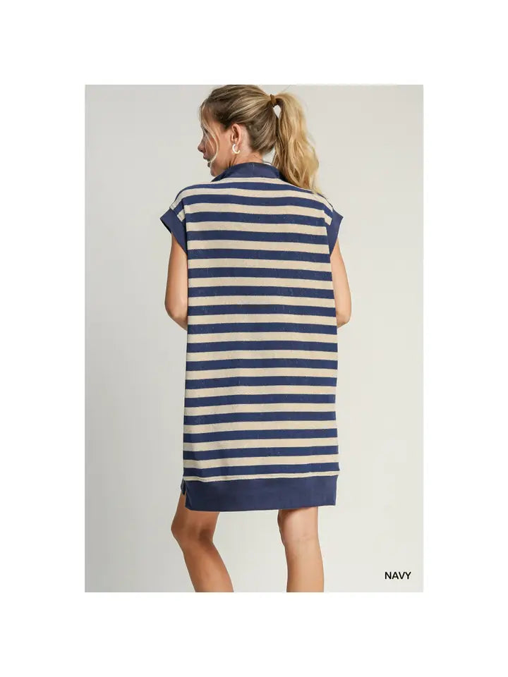 Game Changer Striped Dress