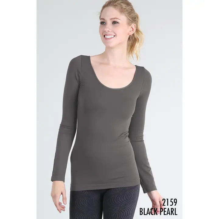 Basic Scoop Neck Top