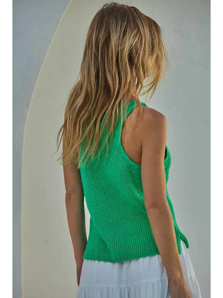 V Neck Tank Sweater