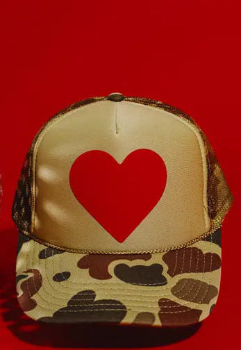 Classic Heart Trucker Hat