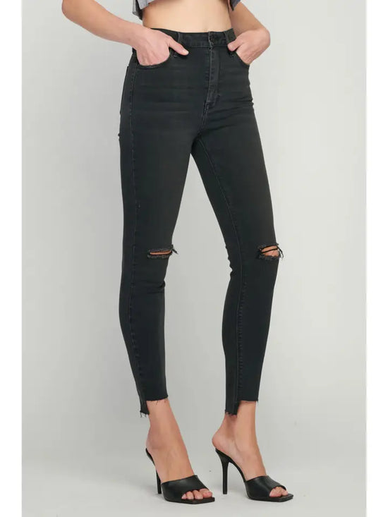 Hidden Black High Rise Skinny