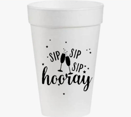 Tailgating Styrofoam Cups