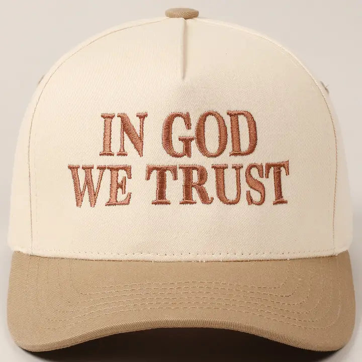 In God We Trust Trucker Hat