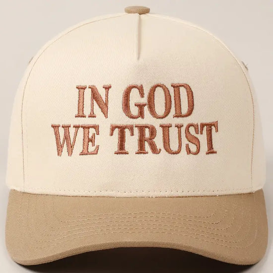 In God We Trust Trucker Hat