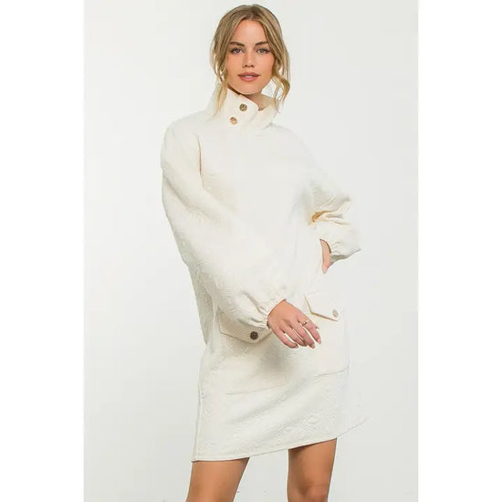 In The Details Textured Dress