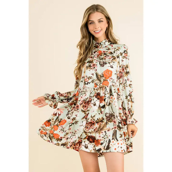 In The Garden Floral Dress
