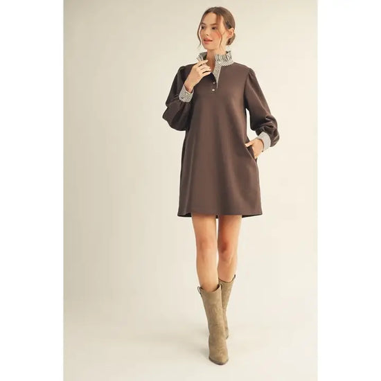 Lillian Stripe Shift Dress