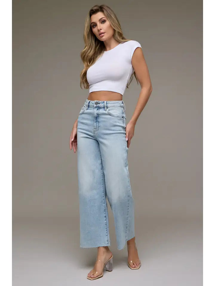 Nori High Rise Wide Leg Jeans