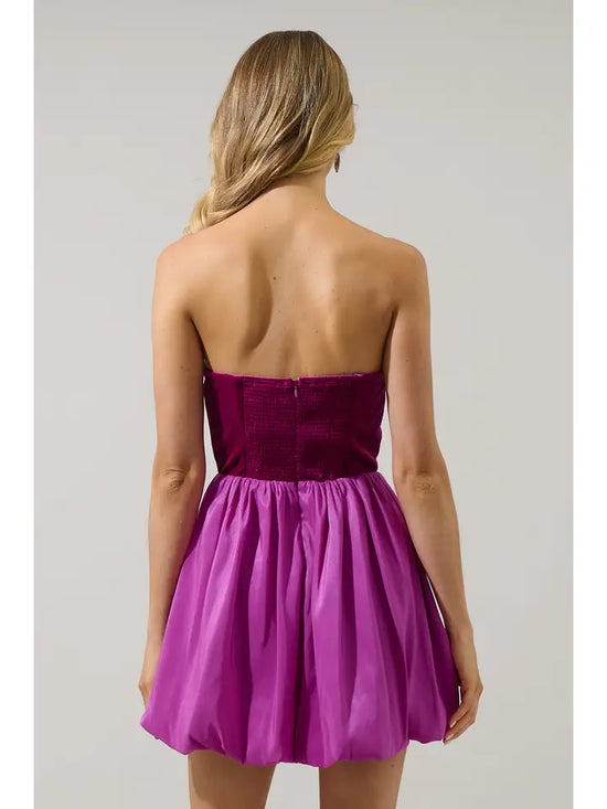 Jasey Bubble Mini Dress