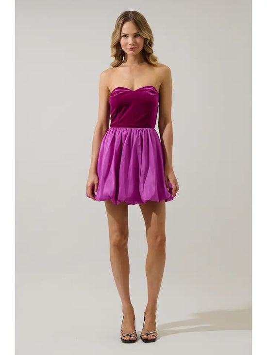 Jasey Bubble Mini Dress