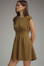 Cap Sleeve Mini Dress