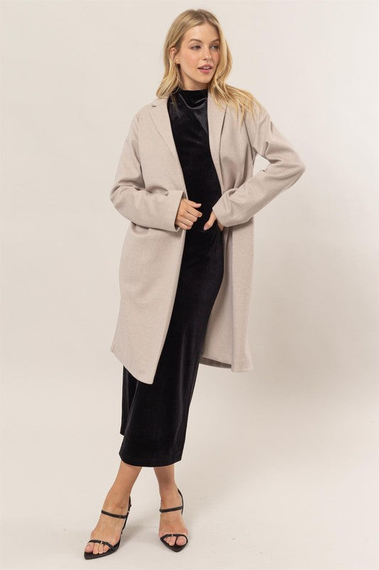 Open Front Coat