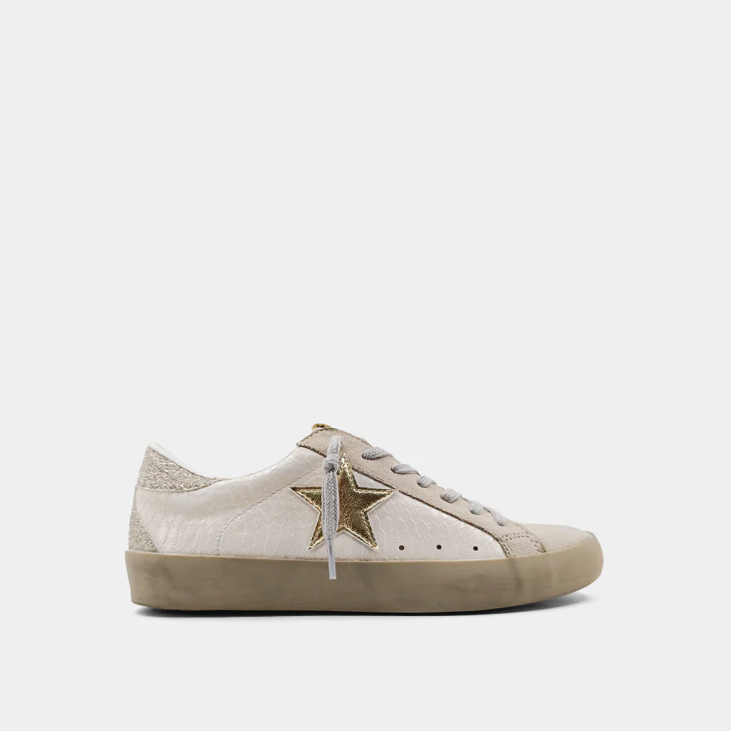 Paula Bone Snake Sneaker